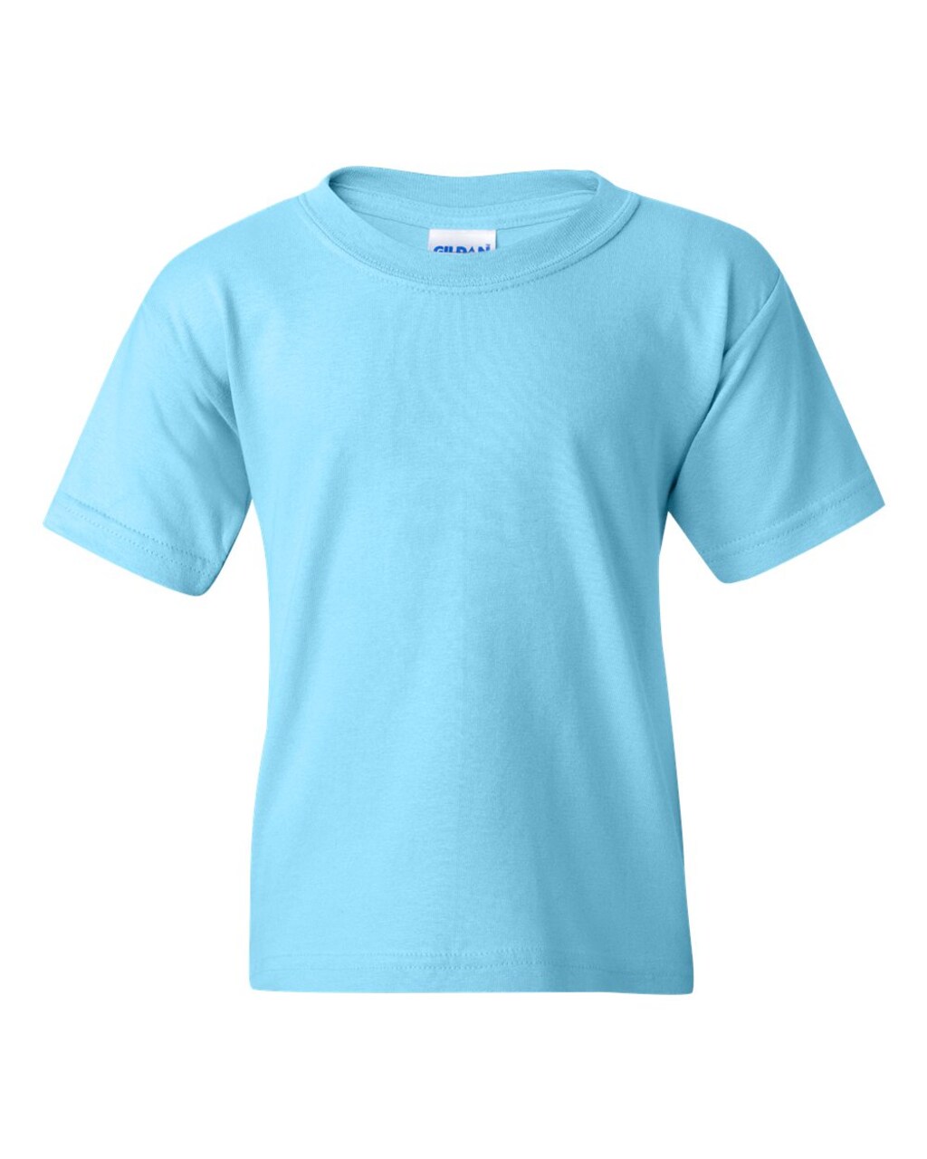 Gildan Youth Heavy Cotton Crewneck Short Sleeve T-Shirt for School Programs & Printing Cotton Tee